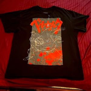 This is a black berserk t shirt